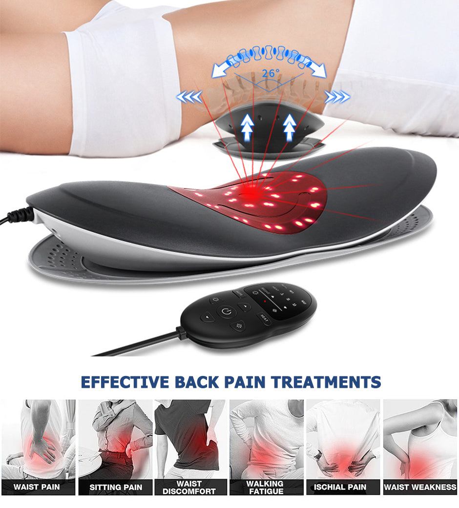 Electric Therapy Lumbar Waist Traction Massager